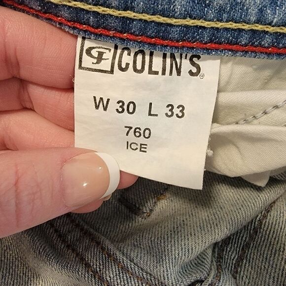 Colin's Jeans Ice Flare size 30 / 33 NWT - Picture 3 of 5